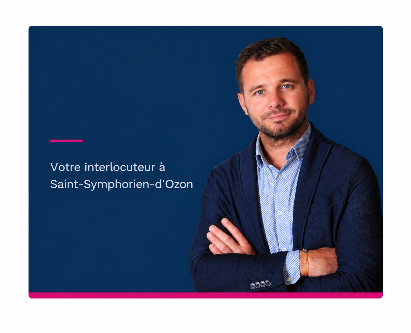Julien Guichard, votre interlocuteur à Saint-Symphorien-d’Ozon